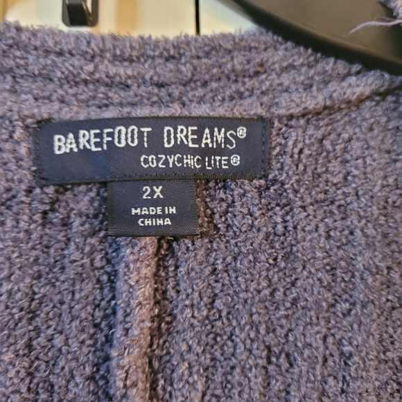 Womens Barefoot Dream CozyChic Lite shrug cardigan plus size 2X - Picture 3 of 4